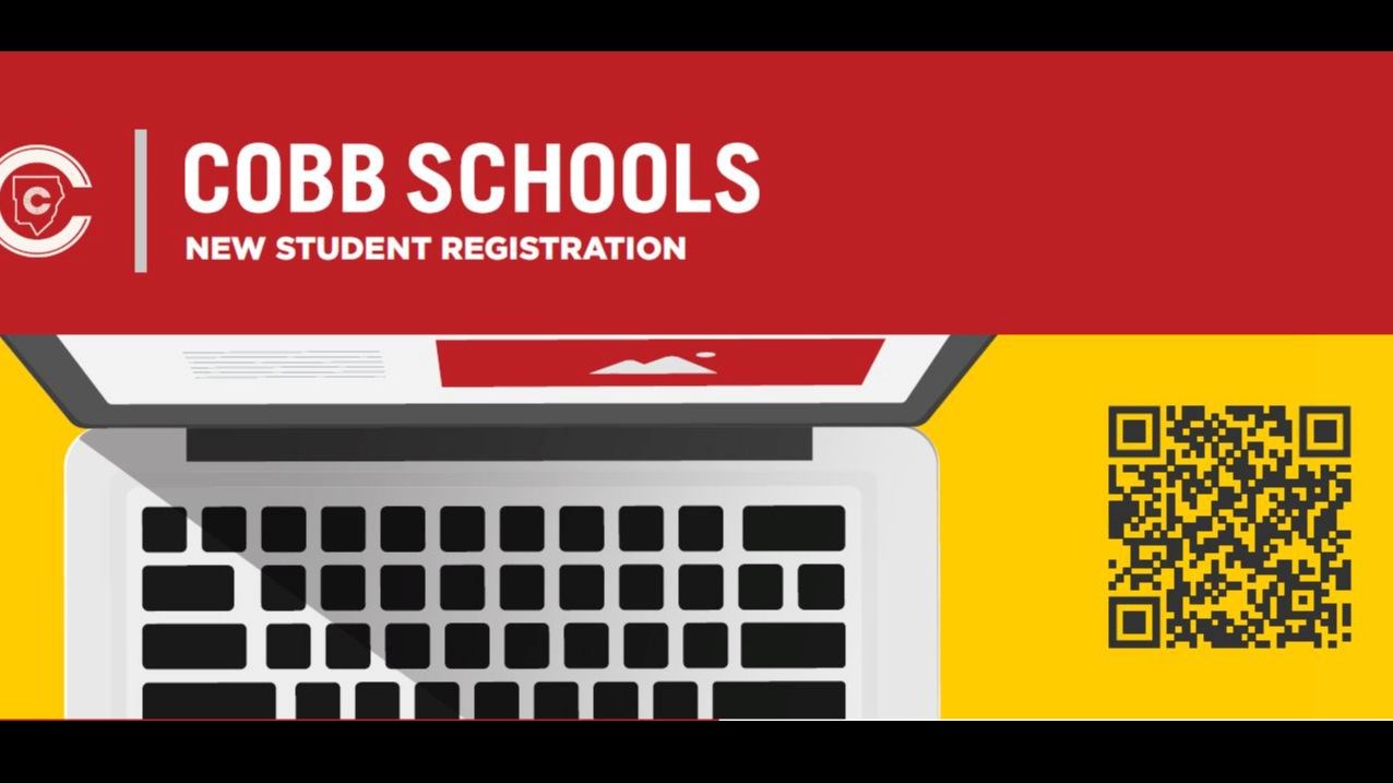 Cobb Schools New Student Registration with QR code